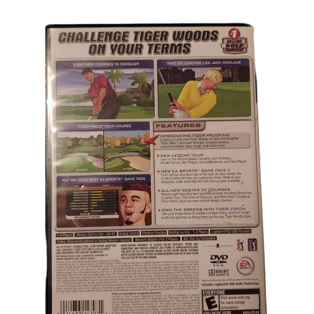 Tiger woods 2005 PGA Tour for 